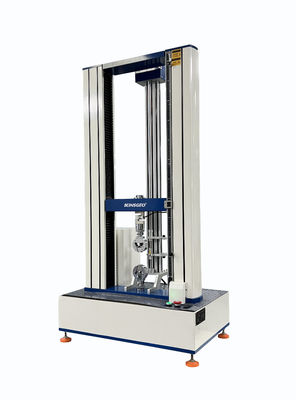 Attrezzatura automatica di prova dei materiali a due colonne. Display a LED. 500 mm di tratto. ASTM D638, EN 10002.
