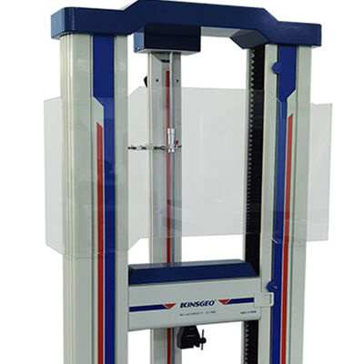 Macchina di prova universale di laboratorio a doppia colonna con copertura protettiva