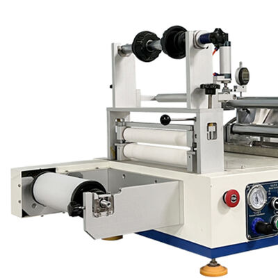 Macchina per rivestimento a caldo di carta adesiva, piccola macchina per rivestimento di nastri per laboratorio