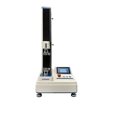 Macchina elettronica a colonna singola per la prova della resistenza alla trazione della gomma di plastica