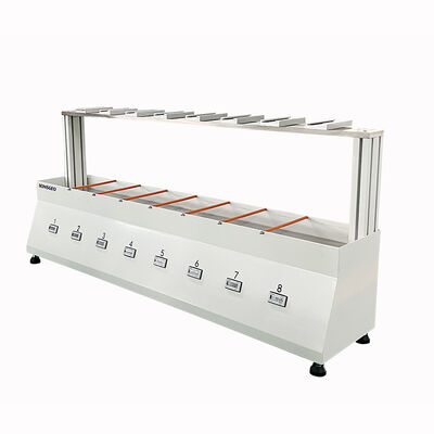 Strumento di prova della forza di taglio statica standard ASTM con 10 serie di simulazione di umidità di carico e temperatura per la prova della resistenza al taglio del nastro adesivo